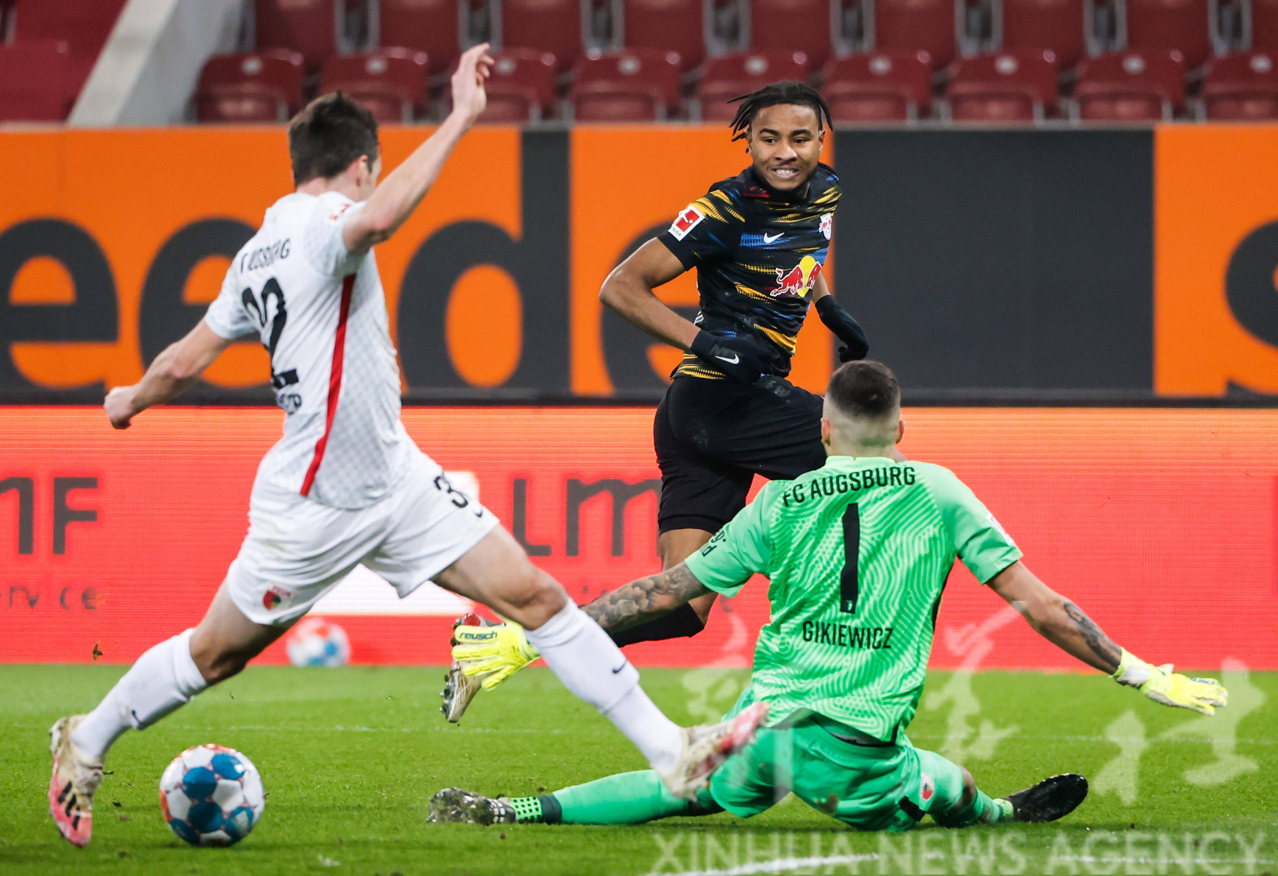 莱比锡力克里昂，德布劳内乌龙送礼德甲